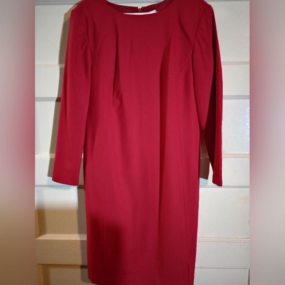 JG Hook 16w women's red dress